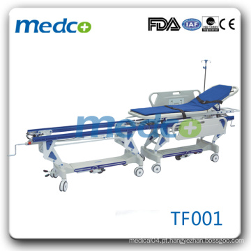 Hospital que liga o trole de transferência de paciente TF001